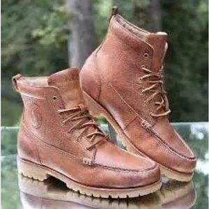 Polo Ralph Lauren Rodway Leather Boots Men’s 10.5